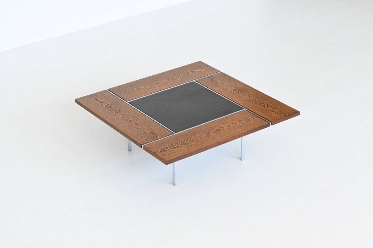 Preben Fabricius BO 750 coffee table in wenge Bo-Ex Denmark 1970