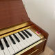 Piano à poser vintage en bois