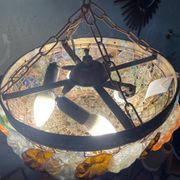 Murano glass ceiling light chandelier Barovier & Toso Flowers