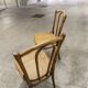 Paire de chaises bistrot Thonet Austria 1900 cannage estampillées