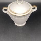 White and gilded Limoges porcelain tea/coffee service – MPM0724SV1