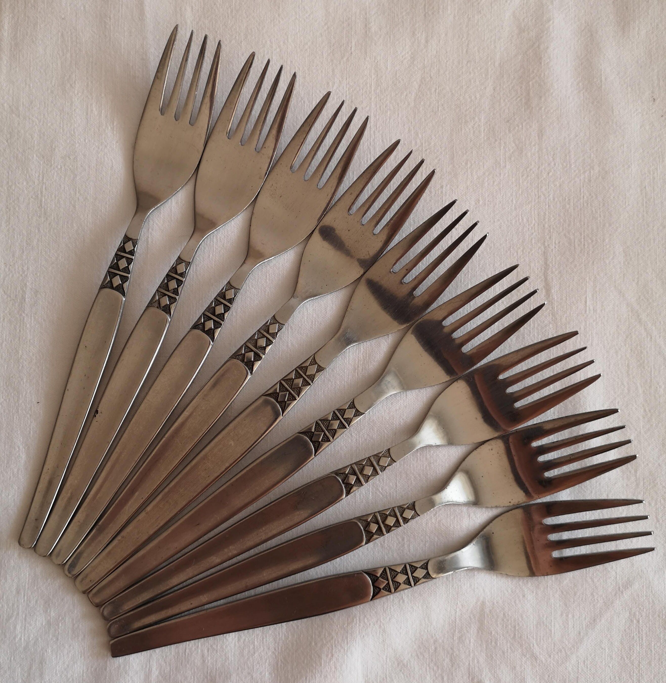 Lot cutlery stainless steel Amefa 70s