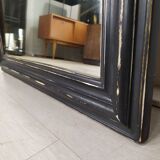 Black Louis Philippe mirror 68x95cm