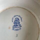 Soupière ancienne en faïence de saint amand nord estampillée a. lebacqz & m. bouchard