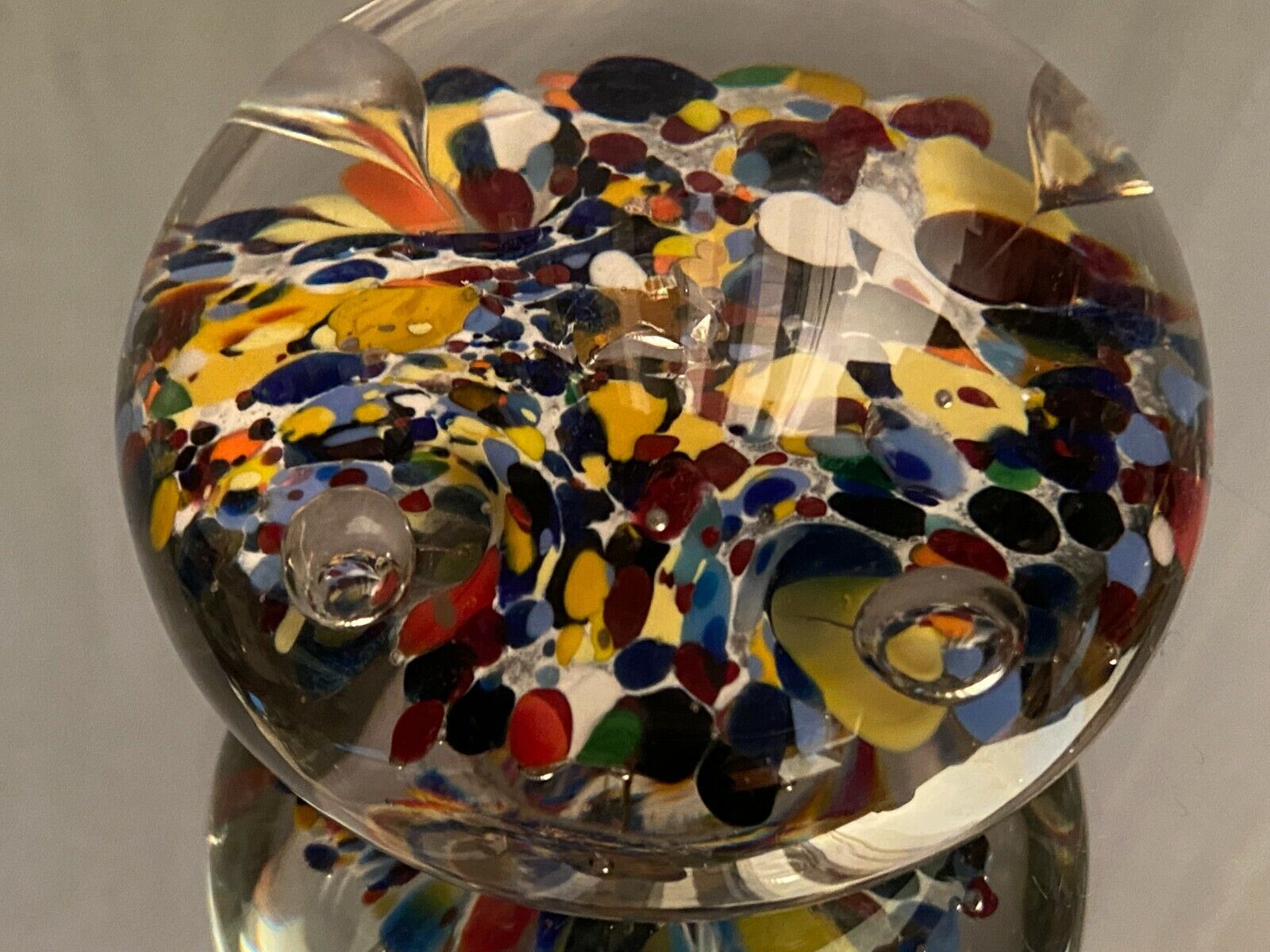 Sulfide ball paperweight