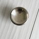 Silver-plated metal presentation bowl