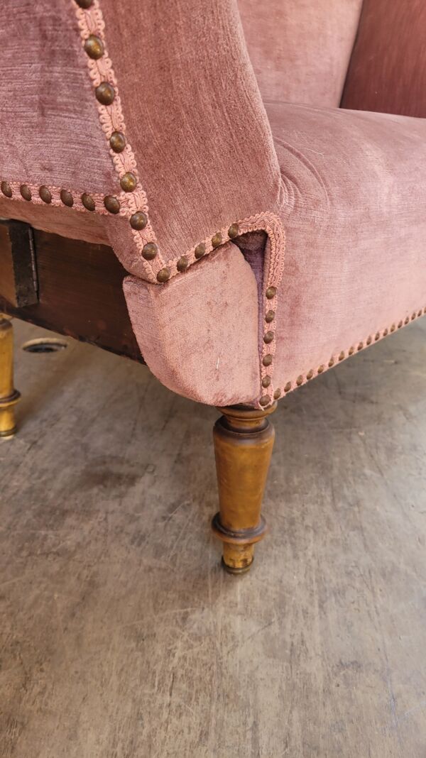 Banquette méridienne à système Napoléon III