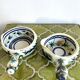Keraluc frying pans, 2 vintage ceramic bowls from the 1970s.
