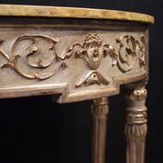 Console en laque italienne de style Louis XVI du 20e siècle