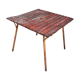 Table de jardin pliable années 60