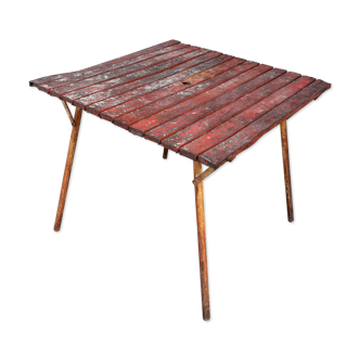 Foldable garden table 60s