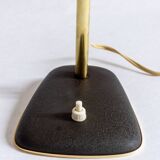 Metal and brass cocotte lamp, 1950s