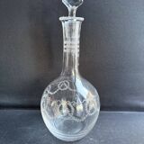 Engraved crystal carafe - Saint Louis Stella