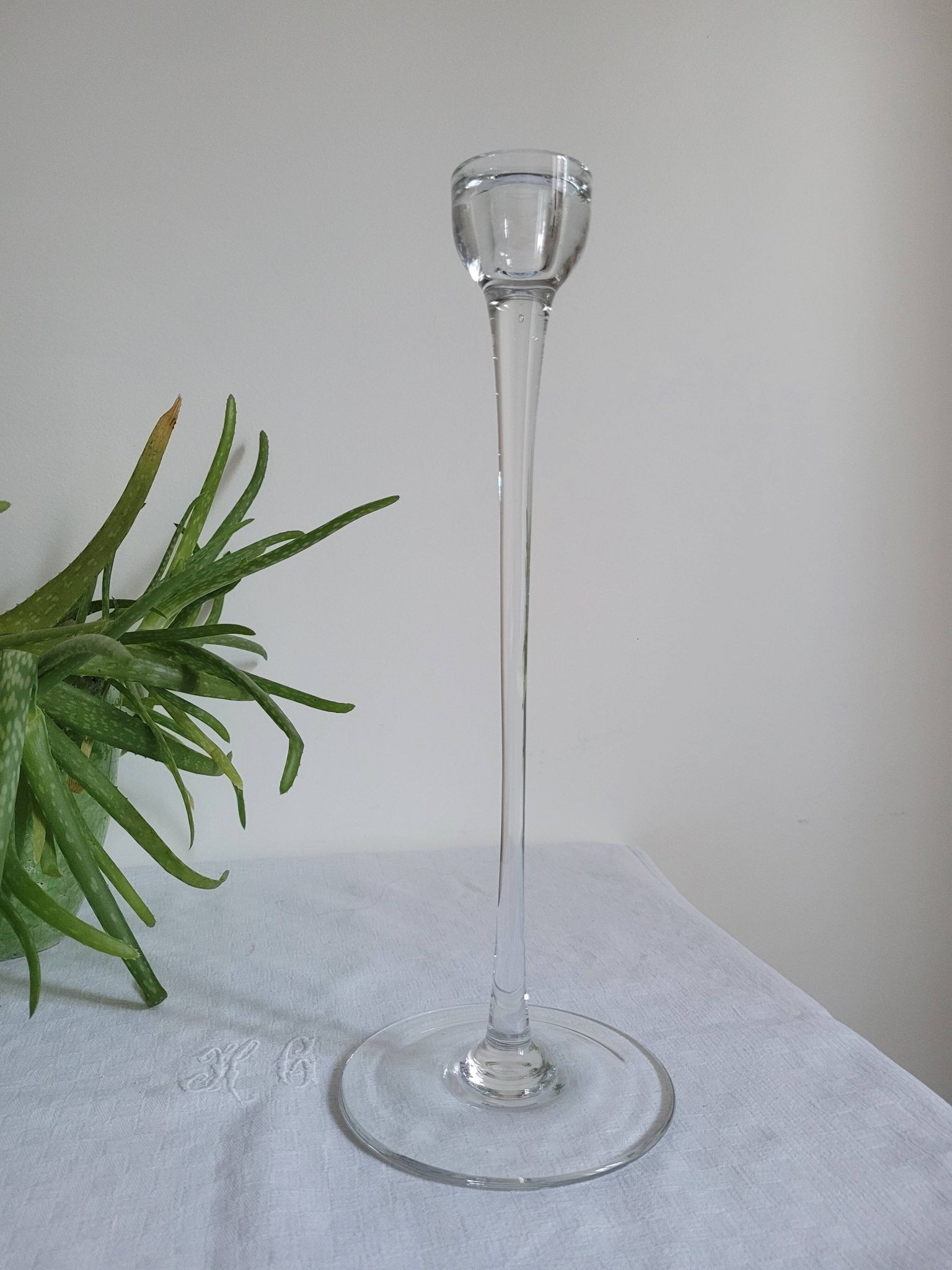 Chandelier en verre haut Blomster - Ikea 2008