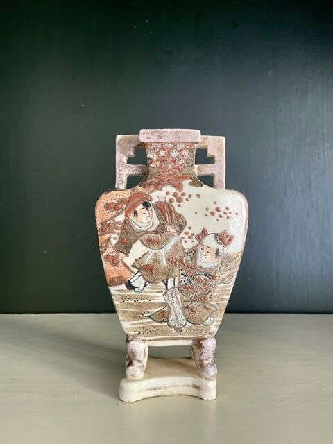 Vase satsuma xixème siècle