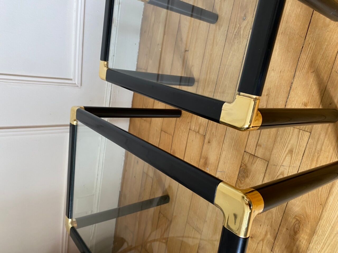 Pull-out coffee tables from the 70s