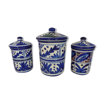 Ceramic spice pots