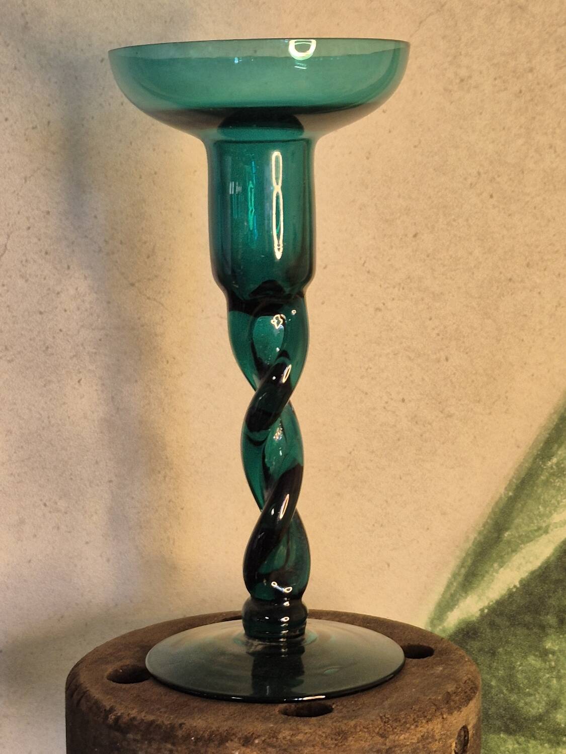 Green candlesticks