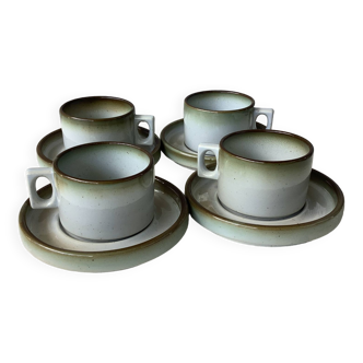 Modernist design Brenne stoneware mugs