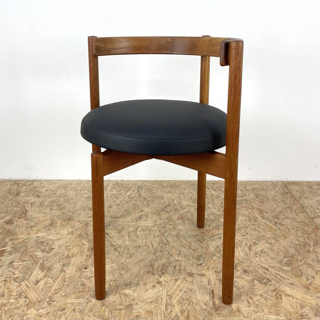 Chaise en teck danois par Hugo Frandsen