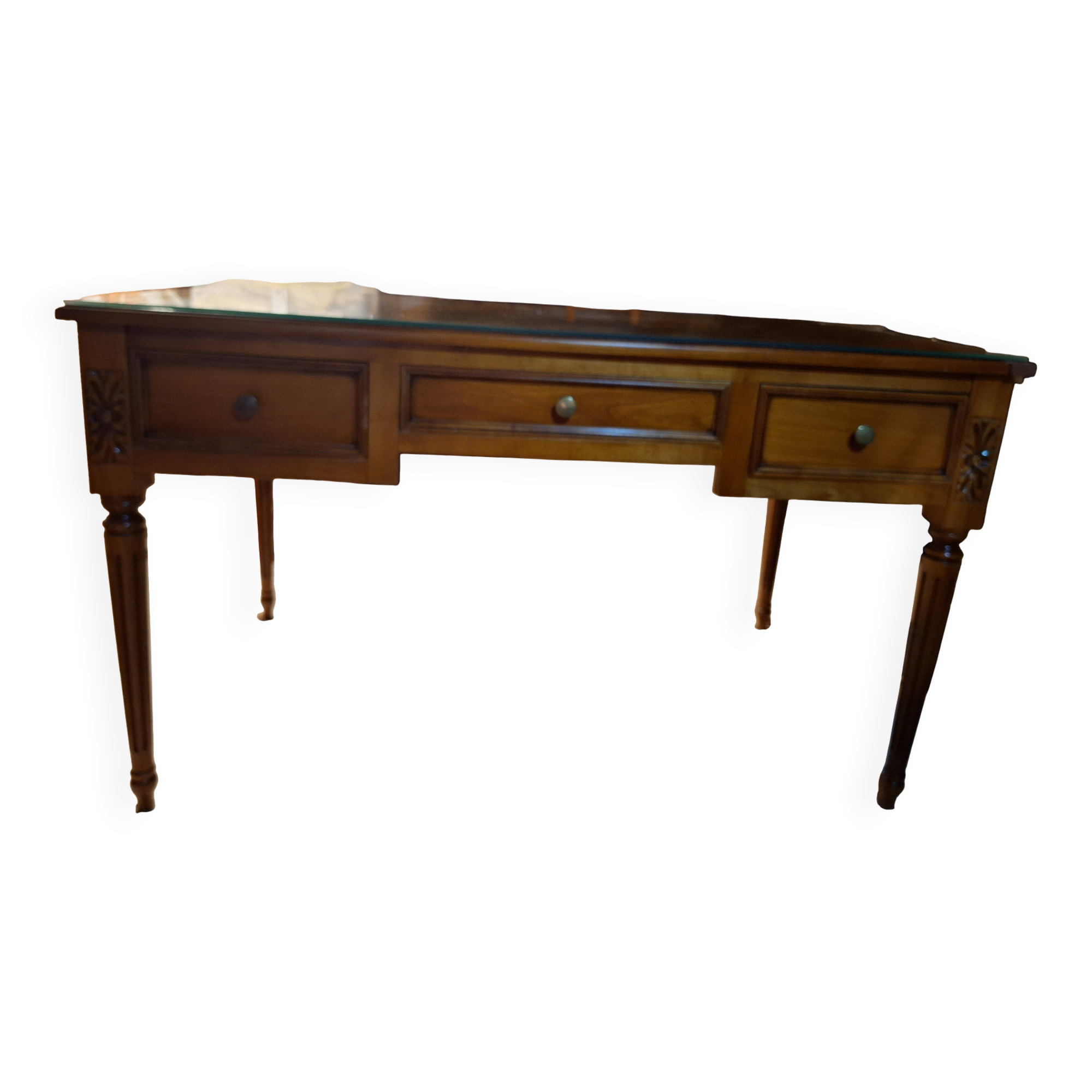 Cherry wood desk