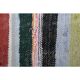 Vintage Turkish Oushak handmade wool cotton beige kilim runner 148x276