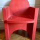 Wooden armchair