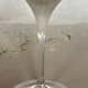 Set of 4 vintage Sèvres Primavera crystal stemware