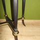 Napoleon III side table with marble top and openwork gallery.