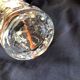 6 Long drink glasses relief glass oval bubbles Pernod