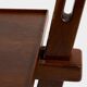 Art Deco side table, stained oak, 1940.