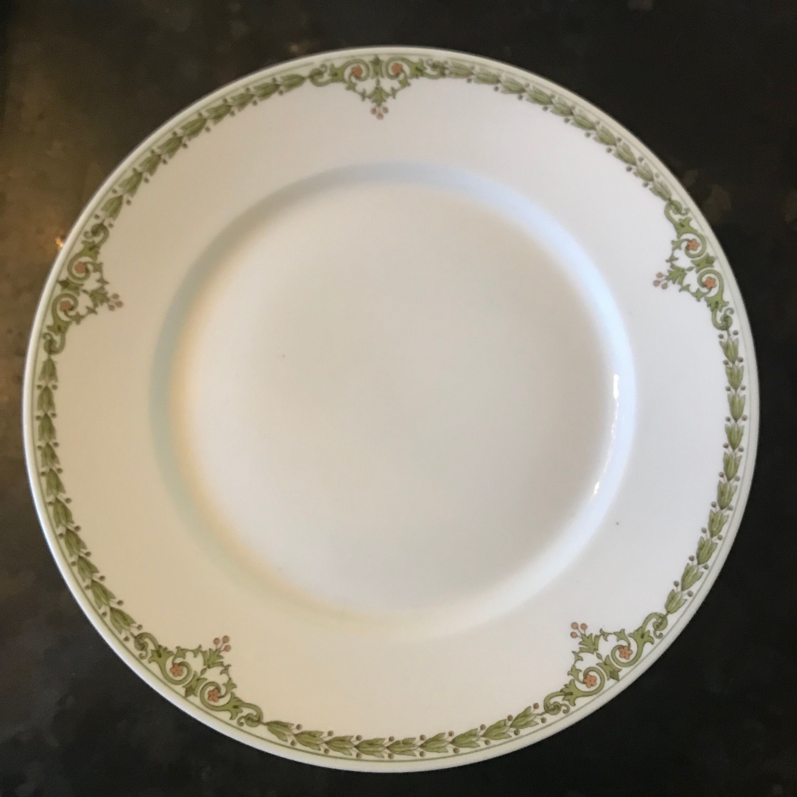 Pop-up Christmas 2022 Set of 6 porcelain plates from Limoges mid-twentieth