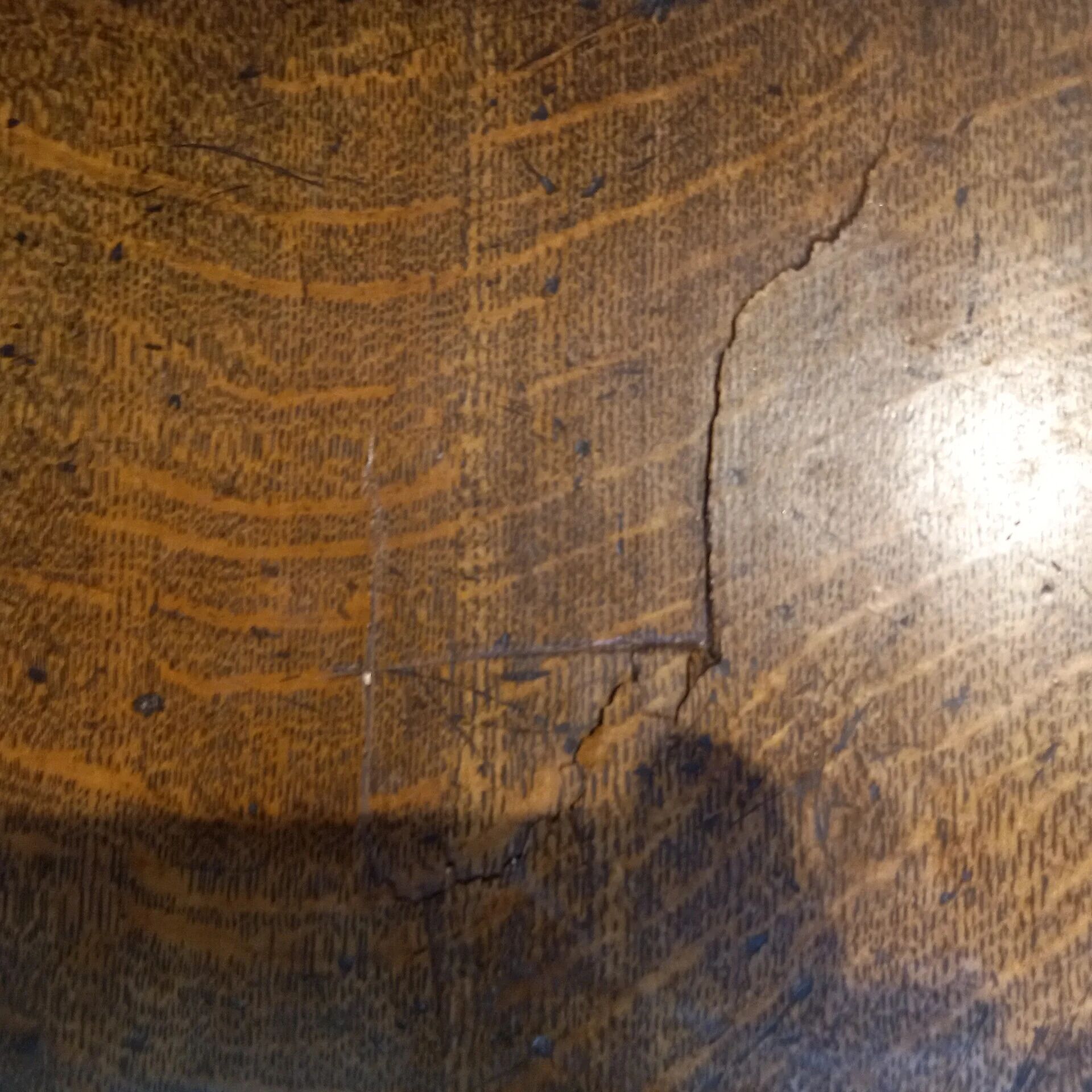 Tabouret à rabats du XVIIIe siècle