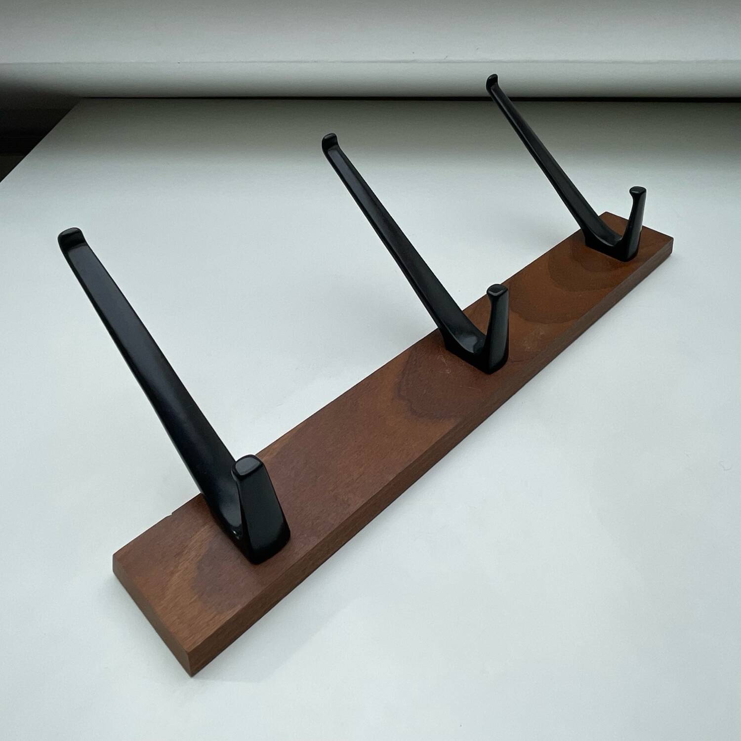 Wooden coat rack