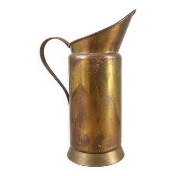 Large brass jug