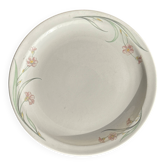 English porcelain plate by Churchill with a pink floral pattern D28