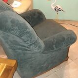 Fauteuil en velours