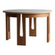 Round dining table