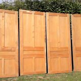 Paire de portes coulissantes 100.8x234cm chacune anciennes (2)