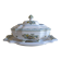 Tureen or vegetable dish in earthenware by Lallier in Moustiers
