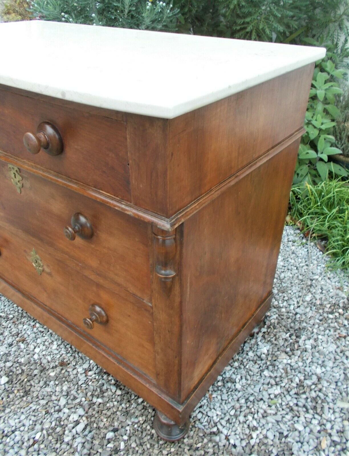 Coffre antique des tiroirs/commode,19ème