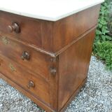 Coffre antique des tiroirs/commode,19ème