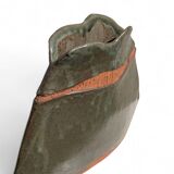 Sculptural vase in glazed stoneware – Odile Pichon – Vintage ceramics