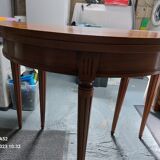 Table demi lune style Louis début 19ème