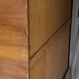 Vintage wardrobe with compass feet