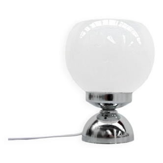 Lampe de table italienne en verre space age, années 70