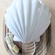 Lampe coquillage vintage