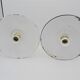 Duo of enamelled sheet metal sconces