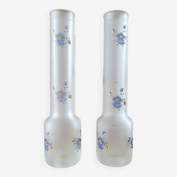 2 vases miniatures tubulaires