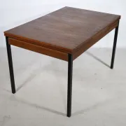 Mid Century Extendable Dining Table in Teak, 1960s
